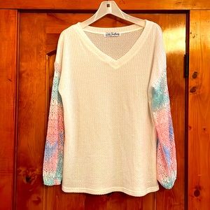 Tye Dye Light Sweater